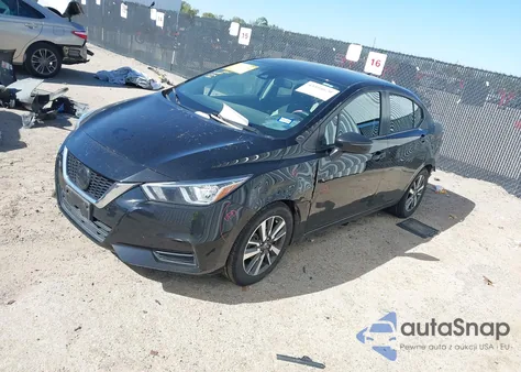 2021 Nissan Versa Sv Xtronic Cvt z USA, uszkodzony, nr VIN 3N1CN8EV1ML924346